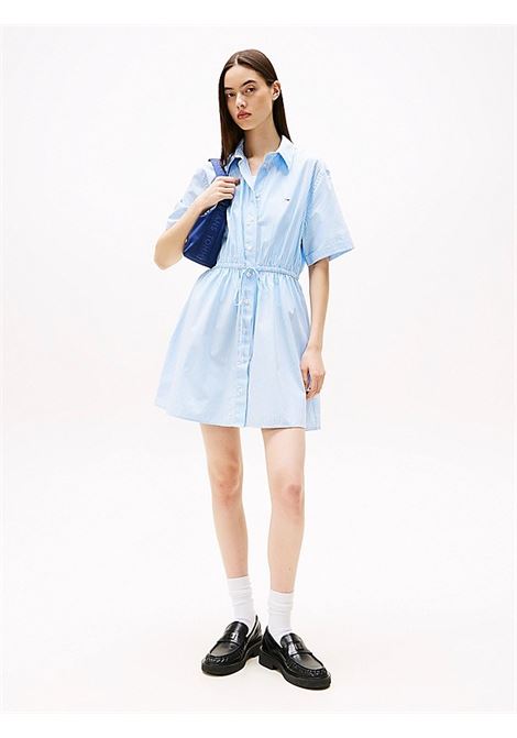 mini abito con camicia a righe Tommy Hilfiger | DW0DW206170A9